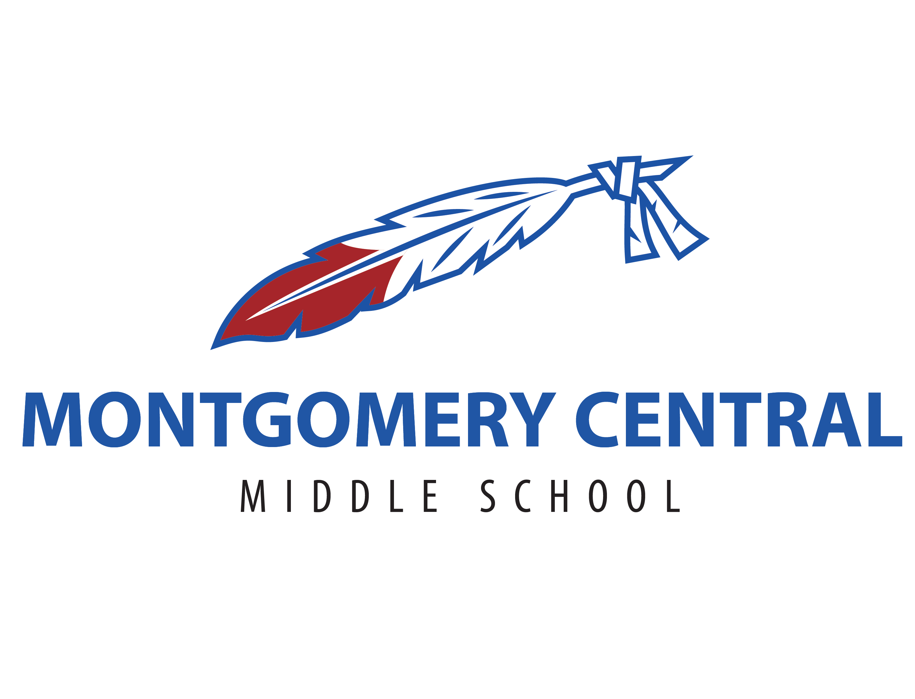 Montgomery Central Indians Logo